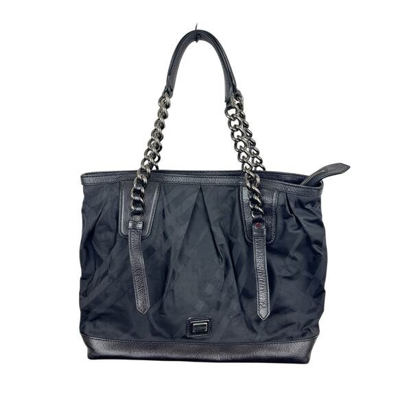 Burberry Black Nova Check Shoulder Bag - Picture 1 of 12